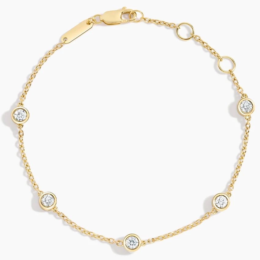 925 Sterling Silver Bracelet Set | CZ Diamond Chain & Paperclip Link