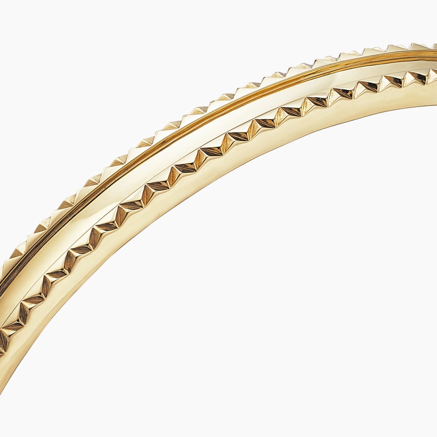 925 Sterling Silver Textured Bangle Bracelet